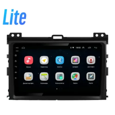 Магнитола для Toyota Land Cruiser Prado 120 2002-2009 Parafar на Андроид 11.0 PF456Lite