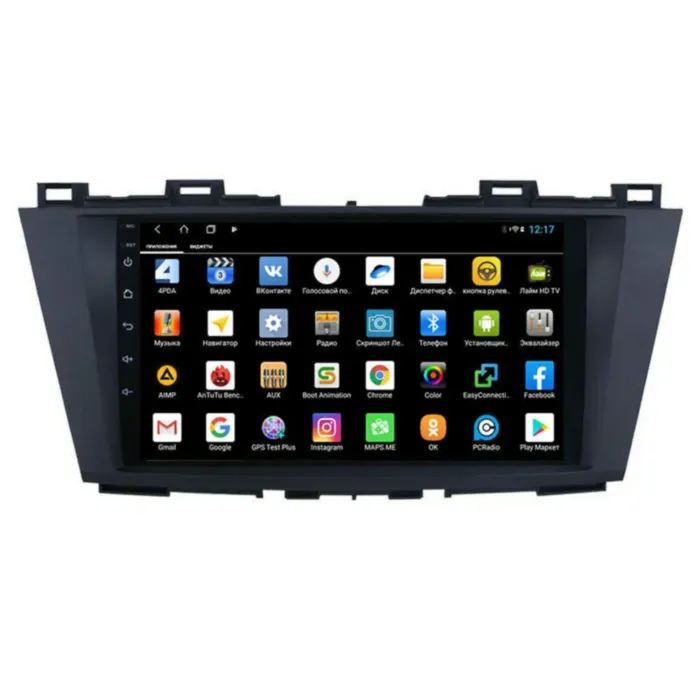 Магнитола для Mazda 5 2011 Parafar (cо встроенным модулем для подключения камер 360) на Андроид 13 PF164XHD360