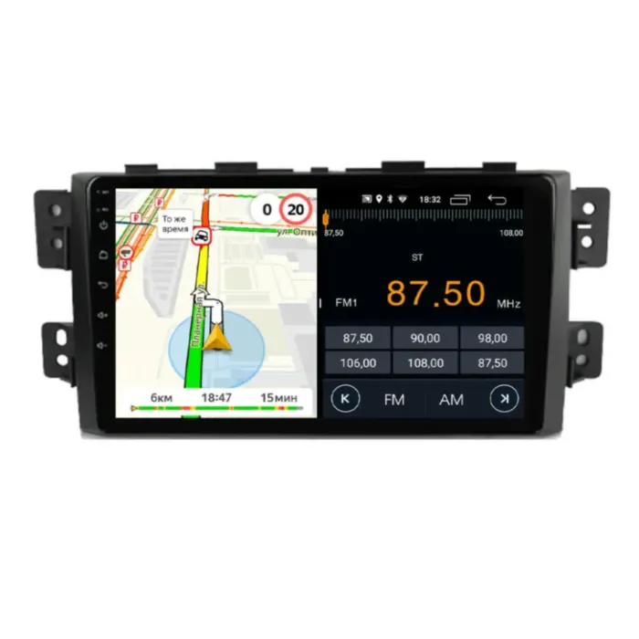 Магнитола для Kia Mohave 2008+ Parafar на Андроид 12.0 PF227LUX1RGu