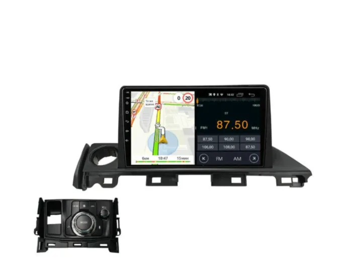 Магнитола для Mazda 6 2015-2018 Parafar на Андроид 12.0 PF014LUX2RGu