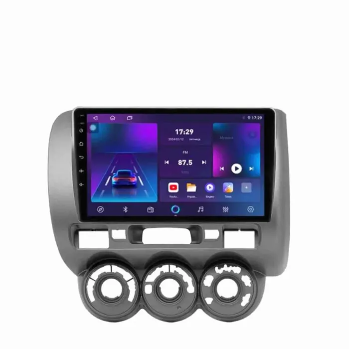 Магнитола для Honda City, Fit, Jazz 2002-2008 кондиционер Parafar на Андроид 10.0 PF637TRG