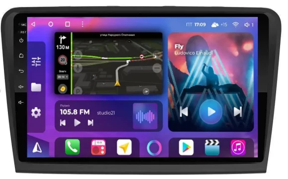 FarCar s400 Super HD для Skoda SuperB на Android (XL306M)