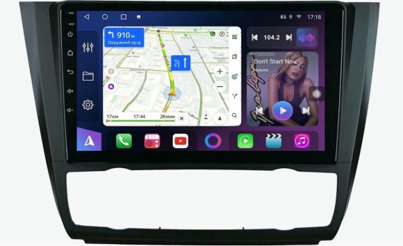 FarCar s500 Plus для BMW 1-Series E81, E82, E87, E88 на Android (BM112M климат)