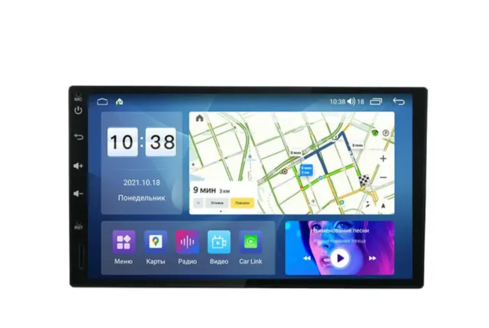 Универсальная магнитола 2 дин Parafar 7 дюймов 178*100 на Андроид 13.0 PF002UHD