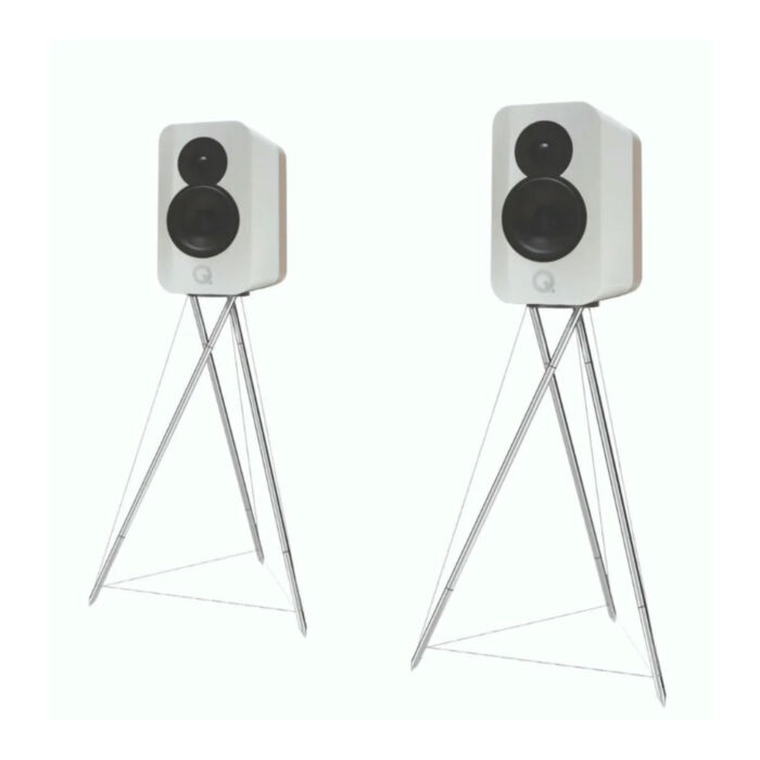 Q Acoustics Concept 300 Gloss White/Light Oak