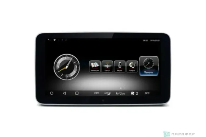 Магнитола для Mercedes CLA класс NTG 5.0 / 5.1 2015-2018 Parafar на Андроид 7.1 PF03A7CLA