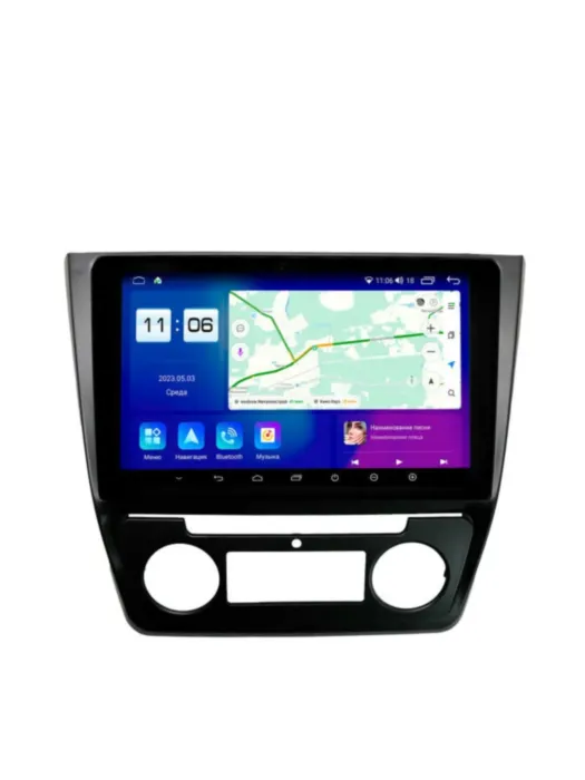 Магнитола для Skoda Yeti 2013-2017 кондиционер Parafar на Андроид 13.0 PF994T2LUX1U2K