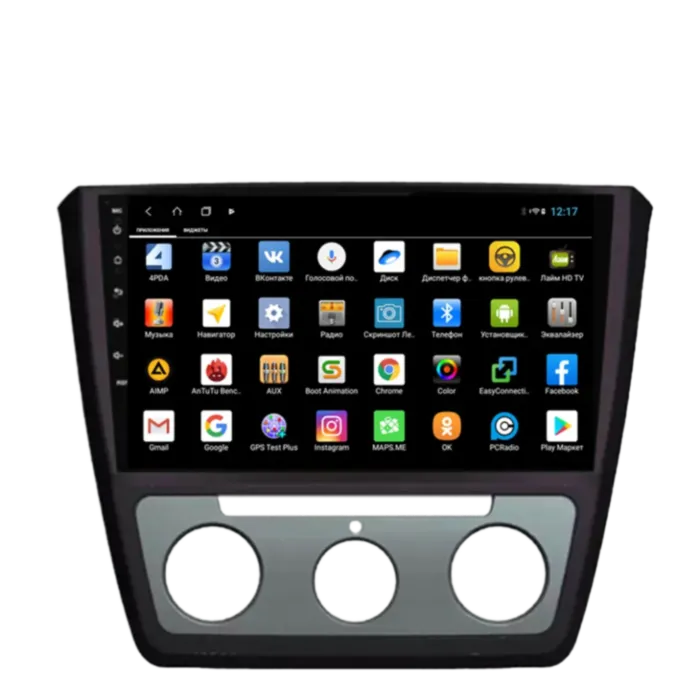 Магнитола для Skoda Yeti 2013-2017 Parafar на Андроид 14 PF994THD