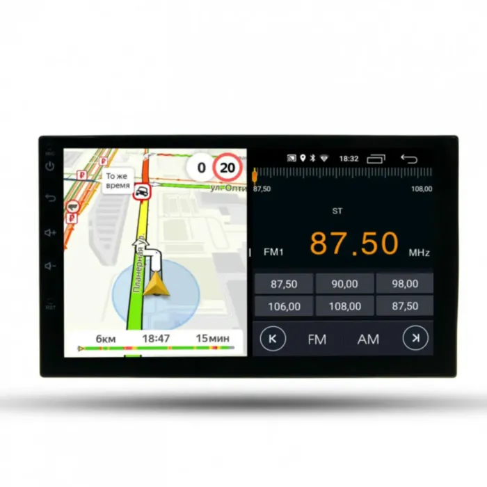 Универсальная магнитола 2 дин Parafar 7 дюймов 178*100 на Андроид 13.0 PF002XHD