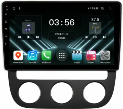 FarCar для Volkswagen Jetta на Android (DX3228M климат)