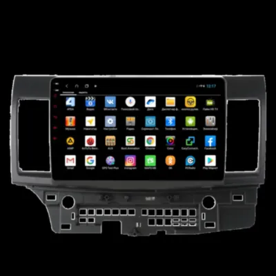 Магнитола для Mitsubishi Lancer X 2007+ Parafar на Андроид 13 PF970LUX1XHD