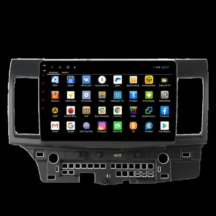 Магнитола для Mitsubishi Lancer X 2007+ Parafar на Андроид 13 PF970LUX1XHD