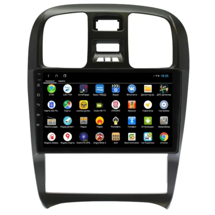 Магнитола для Hyundai Sonata 2004-2008 Parafar (cо встроенным модулем для подключения камер 360) на Андроид 13 PF308XHD360