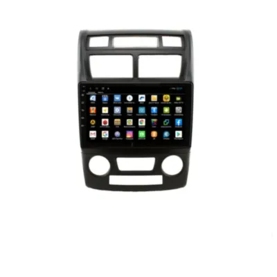 Магнитола для Kia Sportage 2 2007-2010 с климат-контролем Parafar (cо встроенным модулем для подключения камер 360) на Андроид 13 PF536XHD360