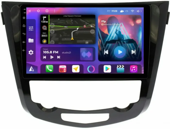 FarCar s500 Plus для Nissan Qashqai, X-Trail на Android (BM665M климат)