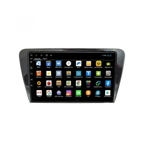 Магнитола для Skoda Rapid 1, 1 рест 2012-2020 глянцевая Parafar на Андроид 11.0 PF943T2Lite