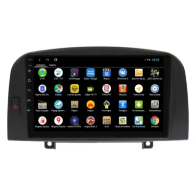 Магнитола для Hyundai Sonata 2005-2011 Parafar (cо встроенным модулем для подключения камер 360) на Андроид 13 PF312XHD360