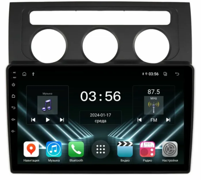 FarCar для VW Touran на Android (DX3264M климат)