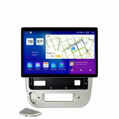 Магнитола для Peugeot 406 1999-2005 Parafar (cо встроенным модулем для подключения камер 360) на Андроид 13.0 PF633LUX111u2kAIR360