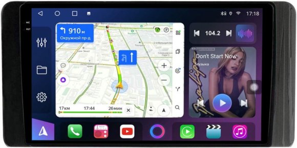FarCar s400 2K для VW Polo, Skoda Rapid на Android (XXL3017M)