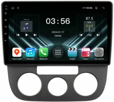 FarCar для Volkswagen Jetta на Android (DX3226M кондей)