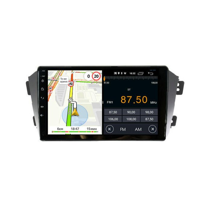 Магнитола для Geely Emgrand X7 2013+ Parafar (cо встроенным модулем для подключения камер 360) на Андроид 13.0 PF610U2K360