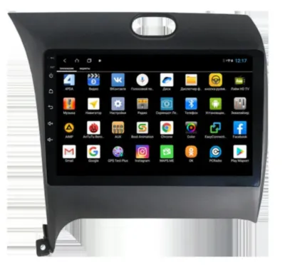 Магнитола для Kia Cerato 2013+ Parafar (cо встроенным модулем для подключения камер 360) на Андроид 13 PF280XHD360