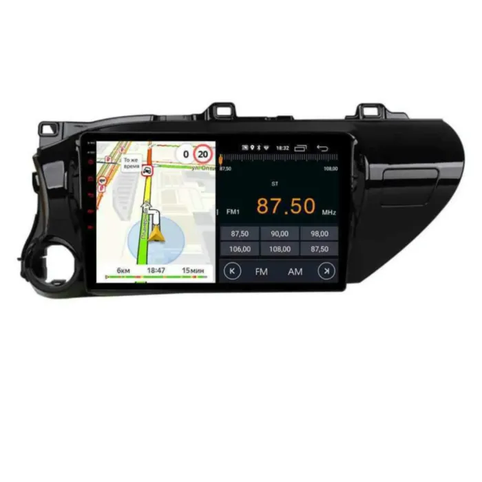 Магнитола для Toyota Hilux 2018+ Parafar на Андроид 10.0 PF063TRG