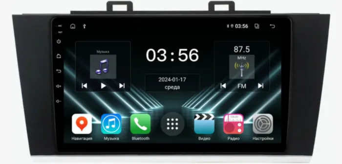FarCar для Subaru Legacy, Outback на Android (DX557M)