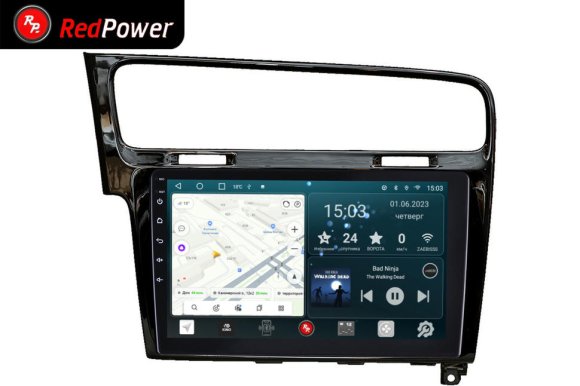 RedPower 70006B для Volkswagen Golf 7-поколение Mk7 (08.2012-12.2019) черный глянец