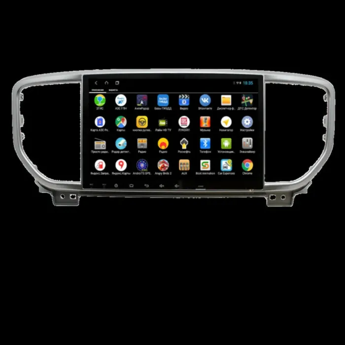 Магнитола для Kia Sportage 2016-2018 Parafar (cо встроенным модулем для подключения камер 360) на Андроид 13 PF577XHD360