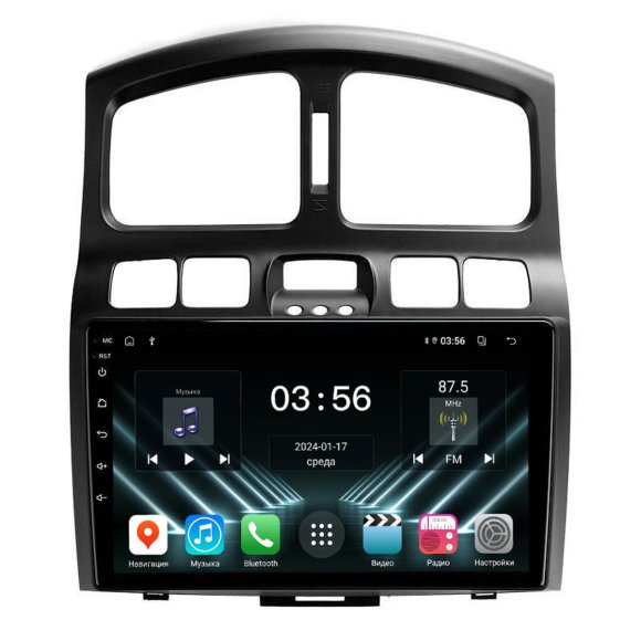 FarCar для Hyundai Santa Fe, Santa Fe Classic на Android (DX3048M)