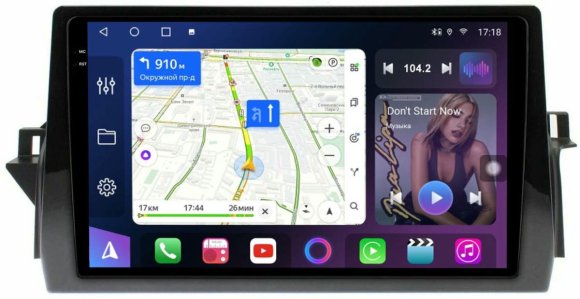 FarCar s400 2K для Toyota Camry на Android (XXL3223M)