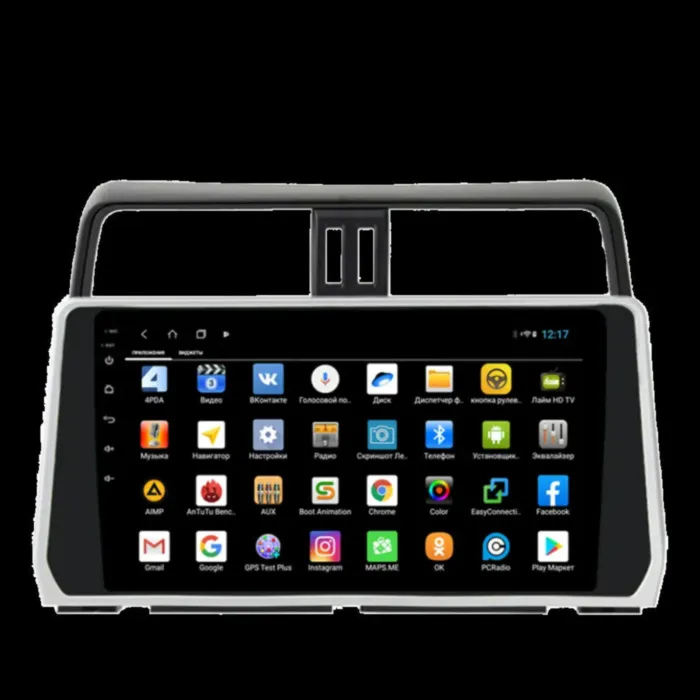 Магнитола для Toyota Land Cruiser Prado 150 2017+ Parafar на Андроид 13 PF348XHD