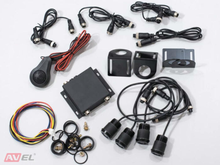 AVEL AVS0914BM + AVS407CPR01 + PS-06V + 2 x AVS20CC 4pin