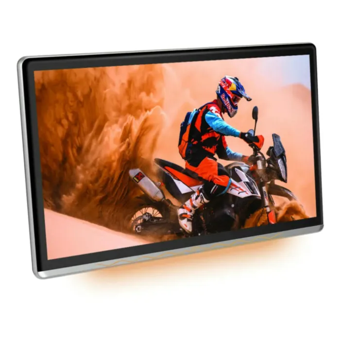 Монитор на подголовник 12.3", 1920*1080 с подсветкой окружения Parafar на Андроид 10.0 3+16Гб PFTech123N