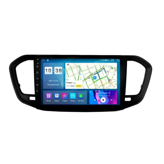 Магнитола для Lada Vesta 2023+ Автомобиль без штатного экрана Parafar на Андроид 13.0 PF764RNP