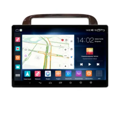 Магнитола для Honda Odyssey 1995-1998 Дерево Parafar (cо встроенным модулем для подключения камер 360) на Андроид 13.0 PF494LUX113u2kAIR360