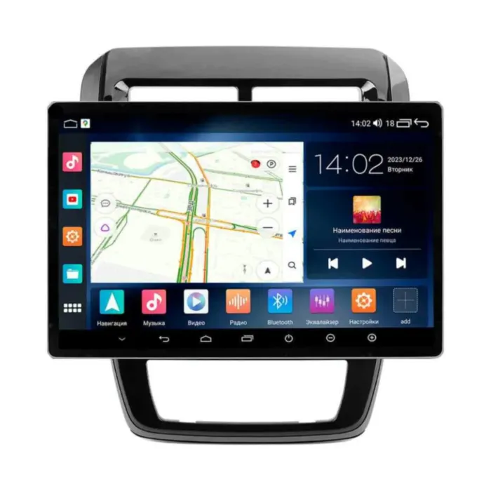 Магнитола для Toyota Agya / Wigo 2020-2024 Parafar на Андроид 13.0 PF448LUX113u2kAIR