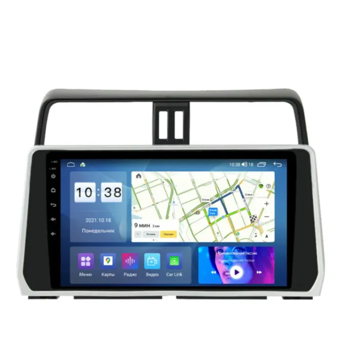 Магнитола для Toyota Land Cruiser Prado 150 2017+ Parafar на Андроид 13.0 PF348UHD