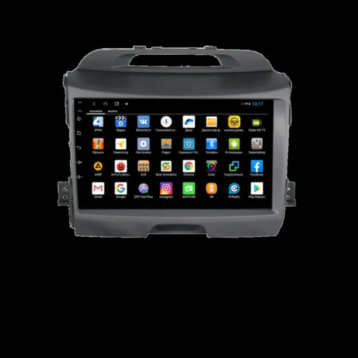 Магнитола для Kia Sportage 3 2010-2016 Parafar (cо встроенным модулем для подключения камер 360) на Андроид 13 PF537XHD360