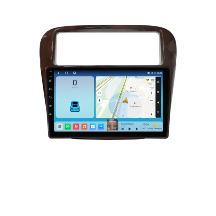 Магнитола для Honda Odyssey 1995-1998 Дерево Parafar на Андроид 14.0 PF494LUX1KHD