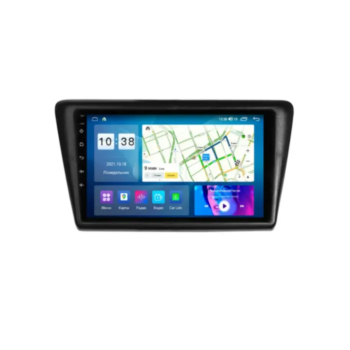 Магнитола для Skoda Rapid 1, 1 рест 2012-2020 глянцевая Parafar на Андроид 11.0 PF943T1LUX1Lite