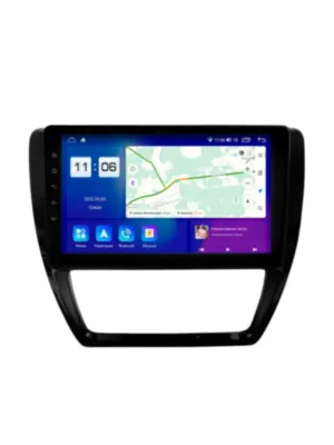 Магнитола для Volkswagen Jetta 2011-2019 вставки климата матовые Parafar на Андроид 13.0 PF905T1RNF