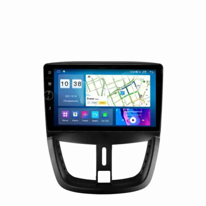 Магнитола для Peugeot 207 2006-2015 Parafar на Андроид 13.0 PF573LUX1FHDAV