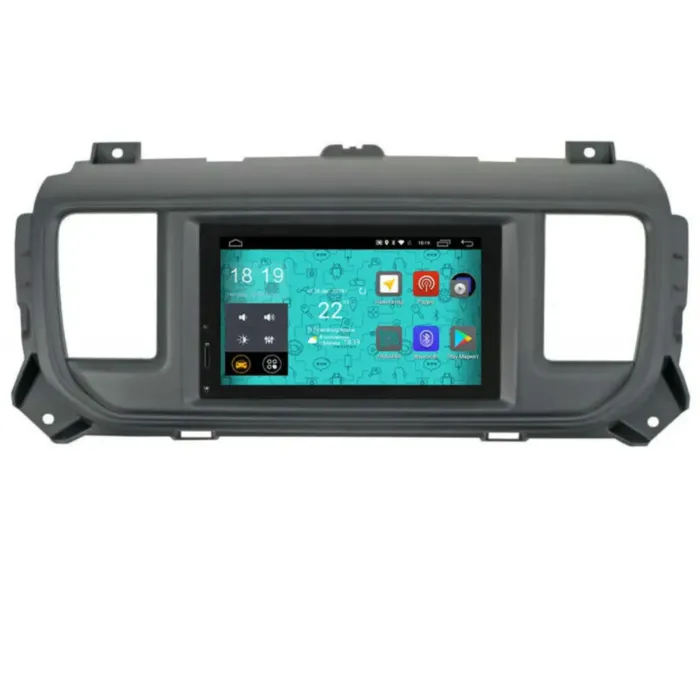 Магнитола для Peugeot Expert 2016+/Traveller 2016+/Opel Vivaro 2020 Parafar на Андроид 10 PF555Slim7