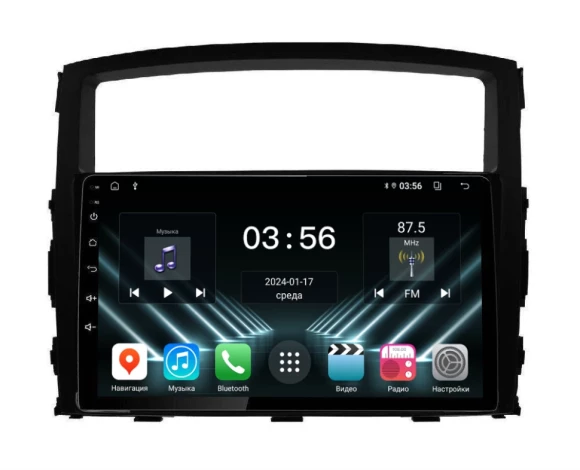FarCar для Mitsubishi Pajero на Android (D1009M)