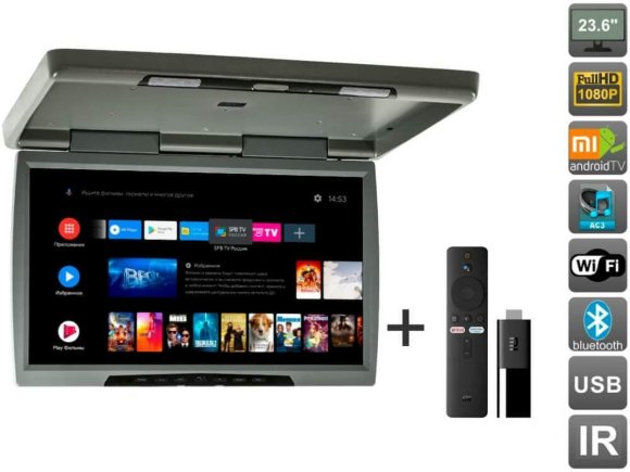 AVEL AVS2230MGR + Xiaomi Mi TV Stick + AV1252DC