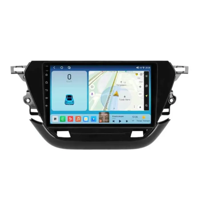 Магнитола для Opel Corsa F 2019-2023 Parafar на Андроид 14.0 PF438LUX1THD