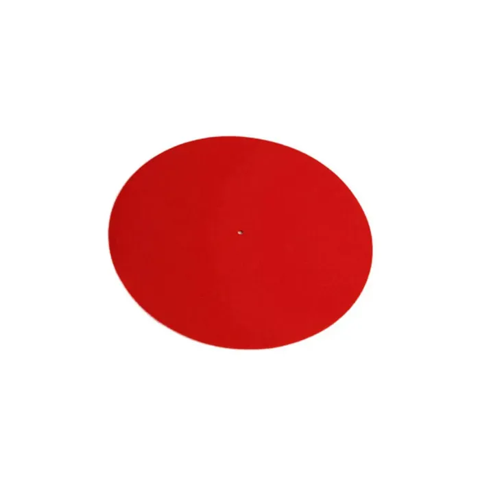 Rega Turntable Mat Red